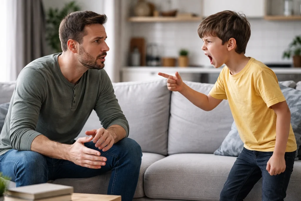 το παιδί μου δε με σέβεται.