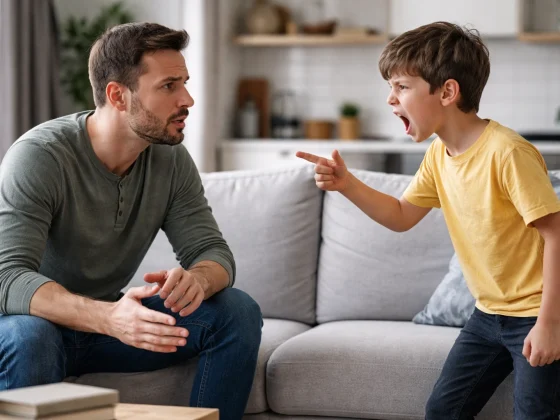 το παιδί μου δε με σέβεται.