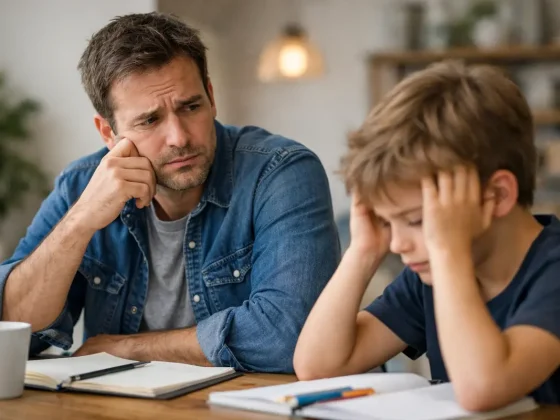 γονέας αναρωτιέται αν και γιατί έχεις άγχος το παιδί. Αγχώδης διαταραχή σε παιδιά, ζήτημα σημαντικό.