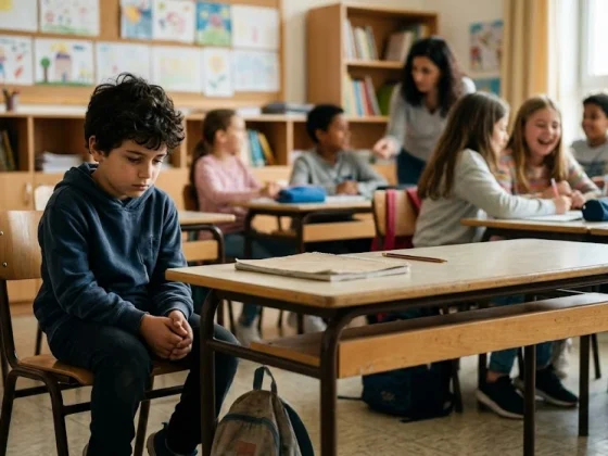 παιδί με χαμηλή αυτοεκτίμηση.